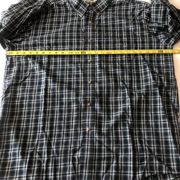 LL Bean Mens Wrinkle Free Traditional Fit Button Up Plaid Size XL  Regular - Picture 5 of 12